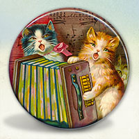 Singing Accordion Playing Cats Singing Accordion Playing Cats