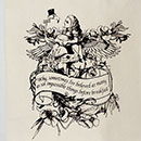 Alice Flamingo Birds of a Feather Wonderland Organic Cotton Liquor and Wine Bottle Tote Bag Alice Flamingo Birds of a Feather Wonderland Organic Cotton Liquor and Wine Bottle Tote Bag
