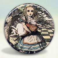 Alice Holding The White Rabbit Alice Holding The White Rabbit