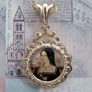 Custom Gold Plated Brass Helios Pendant - TIMT
