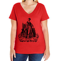 Anne Boleyn Curvy Fit Plus Size Tee V-neck Scoop and Tank Style Anne Boleyn Curvy Fit Plus Size Tee V-neck Scoop and Tank Style