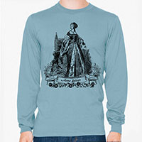 Anne Boleyn Men's or Unisex Organic Long Sleeve T-shirt Anne Boleyn Men's or Unisex Organic Long Sleeve T-shirt