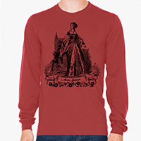 Anne Boleyn Men's or Unisex Organic Long Sleeve T-shirt Anne Boleyn Men's or Unisex Organic Long Sleeve T-shirt