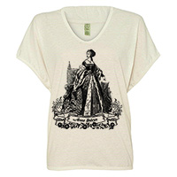 Anne Boleyn Eco-Jersey sleeveless hooded poncho OS Anne Boleyn Eco-Jersey sleeveless hooded poncho OS