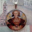 Anne of Cleves Tudors Sterling Pendant 
