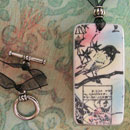 Asian Bird Domino Pendant - TIMT