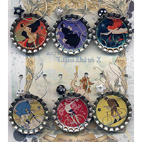 Bicycle Vintage Ads Drink Charms