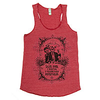 Calavera's Toasting Eco Jersey Racerback Tank Calavera's Toasting Eco Jersey Racerback Tank