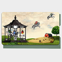 Carousel Americana Mini Gift Cards Carousel Americana Mini Gift Cards