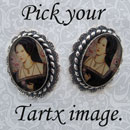 A Custom Pair of Sterling Silver Round Post Earrings