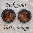 A Custom Pair of Sterling Silver Round Post Earrings
