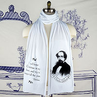 Charles Dickens Unisex Scarf - TIMT Charles Dickens Unisex Scarf - TIMT