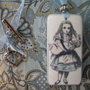 Alice Holding The Baby Pig Domino Pendant - TIMT