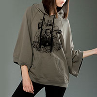 Edgar Allan Poe Poncho Hoodie Edgar Allan Poe Poncho Hoodie