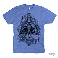 Queen Elizabeth I in Coronation Robes Men's Unisex T-shirt 50/50 and 100% Cotton Queen Elizabeth I in Coronation Robes Men's Unisex T-shirt 50/50 and 100% Cotton