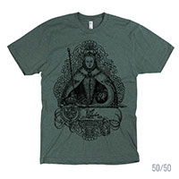 Queen Elizabeth I in Coronation Robes Men's Unisex T-shirt 50/50 and 100% Cotton Queen Elizabeth I in Coronation Robes Men's Unisex T-shirt 50/50 and 100% Cotton