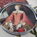 The Princess Elizabeth Tudor I Glass Round Paperweight