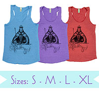 Elizabeth I Eco Jersey Racerback Tank Elizabeth I Eco Jersey Racerback Tank