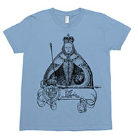 Queen Elizabeth l Kids Tee Shirt Size 8-12 -TIMT Queen Elizabeth l Kids Tee Shirt Size 8-12 -TIMT
