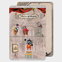 Flea Circus Postcard and Notecards Flea Circus Postcard and Notecards