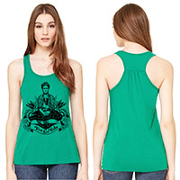 Frida Viva La Vida Lightweight Flowy Racerback Tank Frida Viva La Vida Lightweight Flowy Racerback Tank