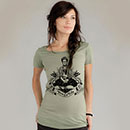 Frida Viva La Vida Organic Scoop Neck T-Shirt Frida Viva La Vida Organic Scoop Neck T-Shirt