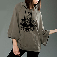 Frida Viva La Vida Small Poncho Hoodie TIMT Frida Viva La Vida Small Poncho Hoodie TIMT