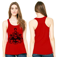 Frida Viva La Vida Lightweight Flowy Racerback Tank Frida Viva La Vida Lightweight Flowy Racerback Tank