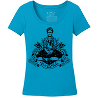 Frida Viva La Vida Perfect Weight Scoop Tee S-4XL Frida Viva La Vida Perfect Weight Scoop Tee S-4XL