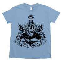 Frida Viva La Vida Kids Tee Shirt Size 2-12 Frida Viva La Vida Kids Tee Shirt Size 2-12