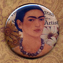 Frida Kahlo with Flowers