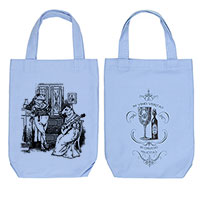 Frog and Mouse Anthropomorphic Organic Cotton Liquor and Wine Bottle Tote Bag Frog and Mouse Anthropomorphic Organic Cotton Liquor and Wine Bottle Tote Bag