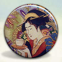 Geisha with Tea Geisha with Tea