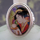 Geisha with Tea