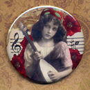 Gypsy Girl with Mandolin