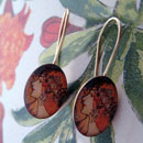 Alphonse Mucha Zodiac Pair of Gold Filled Earrings - TIMT