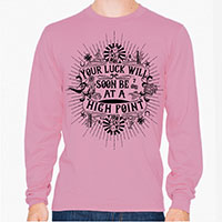 Good Fortune and Luck Men's or Unisex Organic Long Sleeve T-shirt Good Fortune and Luck Men's or Unisex Organic Long Sleeve T-shirt