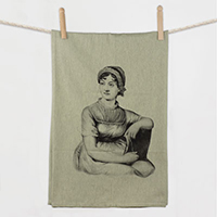 Jane Austen Flour Sack Towel Flour Sack Towel Jane Austen Flour Sack Towel Flour Sack Towel
