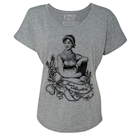 Jane Austen Tri-Blend Dolman T-Shirt Jane Austen Tri-Blend Dolman T-Shirt