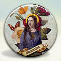 Joan of Arc Jeanne d'Arc Pocket Mirror Joan of Arc Jeanne d'Arc Pocket Mirror