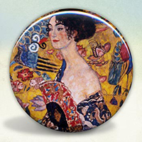 Klimt Lady with Fan Klimt Lady with Fan