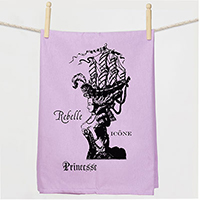Marie Antoinette Princesse Flour Sack Towel Marie Antoinette Princesse Flour Sack Towel