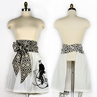 Gentleman Owl Skirt Apron Gentleman Owl Skirt Apron
