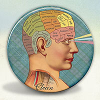 Clean Mind Phrenology Style Clean Mind Phrenology Style
