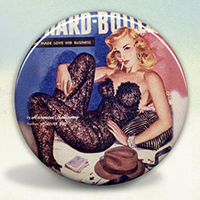 Pin Up Smoking Blonde Pulp Pin Up Smoking Blonde Pulp