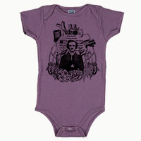 Edgar Allan Poe organic one piece Edgar Allan Poe organic one piece