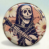 Posada Calavera with Guitar Posada Calavera with Guitar