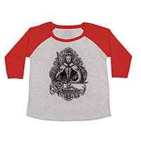 Queen Elizabeth I Curvy Plus Size Raglan Baseball T-shirt Queen Elizabeth I Curvy Plus Size Raglan Baseball T-shirt