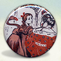 The Duchess Teaches Alice Flamingo Croquet The Duchess Teaches Alice Flamingo Croquet