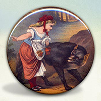 Red Riding Hood Scary Wolf Red Riding Hood Scary Wolf